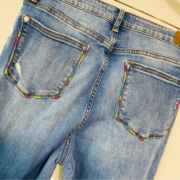 Judy Blue Womens Light Blue Washed Skinny Jeans Size 29 - Picture 3 of 9